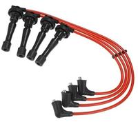 XEDLAMP Câbles de bobine d'allumage de voiture Câble de faisceau | de bobine d'allumage 6,7 mm, pour Acura, pour Integra 1996-2001 1,8 L, pour CR-V 1997-2001 No.32700PHK003 Lot de 4