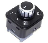 XEDLAMP Commutateur de rétroviseur voiture, for Jetta, for Golf, for, for Passat, B6 CC, for Caddy, 5ND959565B commutateur extérieur réglage Interrupteur de réglage du rétroviseur