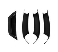 XEDLAMP Couvercle de cadre garniture traction panneau poignées porte intérieures voiture, for BMW, for X3 X4 F25 F26 2010 2011 Remplacement de la poignée de porte intérieure de(Black set)