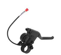 XEDLAMP Ensemble de frein à main pour scooter élec Levier de poignée de frein gauche, pour Gotrax Gxl V2 Apex Pro Xl Rival Xr Elite, pièce de réparation de câble de disque de 110 mm(Brake Lever)