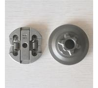 XEDLAMP Ensemble d'embrayage à Tambour d'embrayage for tronçonneuse 25CC 2500 Kit d'embrayage