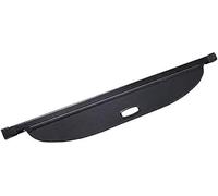 XEDLAMP Étagère à colis de coffre arrière rétractable voiture, pour VW pour Golf 7 2014-2018, couverture bagages, bouclier d'ombrage, Support de rangement pour coffre(BLACK normal A Black)