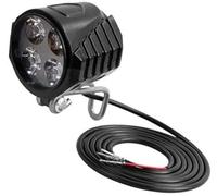 XEDLAMP Feux de Scooter Feu vélo électrique avec klaxon 4 LED Avant for Lampe d'avertissement sécurité étanche for Feu Avant pour Scooter