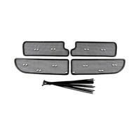 XEDLAMP For, for A6 C7 C8 2012-2020, grilles avant filet anti-insectes de protection du radiateur couvercle condensateur maille sable Grille de calandre de voiture(For A6 C7 2016-2018)