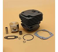 XEDLAMP Joint de piston cylindre rond 48 mm, for Husqvarna, 365 Special, for JONSERED, 2065 CS2165 Pièces rechange for tronçonneuse 503691073 503691072 Cylindre de tondeuse à gazon(Round 48MM HUS365)