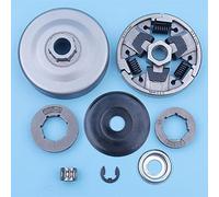 XEDLAMP Kit de pignon de jante de tambour d'embrayage 325", for tronçonneuse STIHL, MS260 026 PRO MS240 024 AV, petites pièces de rechange for entraînement à 7 cannelures et 8 et 7 dents Pignon de cha