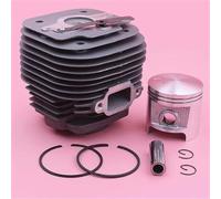 XEDLAMP Kit de Piston de culasse de 58mm, for STIHL, remplacement 070 090 1106-020-1202, nouvelle tronçonneuse avec Circlips à anneau de broche Kit de remplacement de carburateur