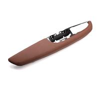 XEDLAMP LHD - poignée de porte intérieure, accoudoir remplacement, support cadre extérieur en cuir, for BMW, for X5 X6 E70 E71 E72 Remplacement de la poignée de porte intérieure de(LHD Brown)