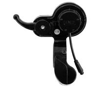 XEDLAMP Panneau de Compteur pour Scooter électriqu Pièce d'instrument d'accélérateur d'affichage, pour Zero, 8 9 10 8X 10x 11x Scooter électrique 48v, Affichage LED à 6 Broches avec clé