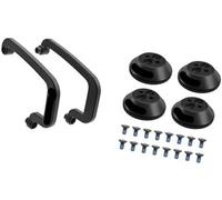 XEDLAMP Pare-chocs d'objectif de cardan en alliage d'aluminium for, Avata 2, capot moteur, barres de protection anti-collision, train d'atterrissage Pare-chocs pour drone(BLACK 2in1 B)