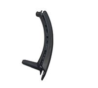 XEDLAMP Poignée de porte intérieure gauche droite avec couvercle en cuir, for BMW, for X5 X6 E70 E71 E72 2007 - 2013 Remplacement de la poignée de porte intérieure de(Left Black)