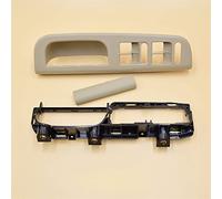 XEDLAMP Poignées de porte intérieures gauche voiture, couvercle garniture poignée panneau intérieure, for VW, for Jetta Old Remplacement de la poignée de porte intérieure de(Jetta1)