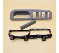 XEDLAMP Poignées de porte intérieures gauche voiture, couvercle garniture poignée panneau intérieure, for VW, for Jetta Old Remplacement de la poignée de porte intérieure de(Bora and Golf 4 2)