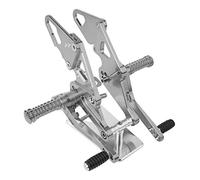 XEDLAMP Repose-pieds arrière réglables FZ-07 MT-07 Accessoires moto, for, MT07 FZ07 MT FZ 07 2013-2020 19 Pédale de moto(Titanium)