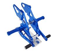 XEDLAMP Repose-pieds arrière réglables FZ-07 MT-07 Accessoires moto, for, MT07 FZ07 MT FZ 07 2013-2020 19 Pédale de moto(Blue)