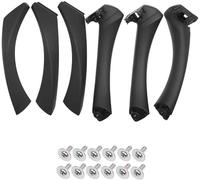 XEDLAMP Revêtement d'habillage de panneau poignée porte intérieure voiture, for BMW, for E90 E91 série 3 318 320 325 328 Remplacement de la poignée de porte intérieure de