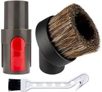 XEDLAMP Rouleau de brosse pour balayeuse Brosse à poussière ronde 1.25 pour aspirateur, accessoire de remplacement pour nettoyeur pour Dyson V8 V15 V10 V11 V7,