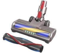 XEDLAMP Rouleau de brosse pour balayeuse Brosse pour aspirateur pour Dyson V7 / V8 V10 V11 V15, accessoires de sol, pièce de rechange Turbo et rouleau souple avec vert 5
