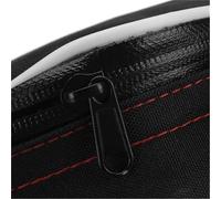 XEDLAMP Sacoche de Selle for Moto, for V-Strom DL650 DL1000 DL 650 1000, Sac de Rangement d'outils, Cadre, Paquet à Trois Coins, boîte à Outils Kit d'outils de réparation pour Moto(Black 2)