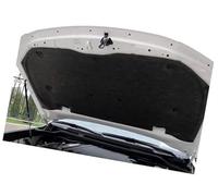XEDLAMP Tapis insonorisant for capot avant, for Toyota, for Land Cruiser, J200 V8 2008-2021 2015 2016 2017 2018 2019 2020 Bouclier thermique du moteur(Schwarz)
