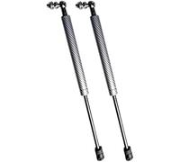 XEDLAMP Vérin à gaz de capot avant Capot de voiture ressort à gaz amortisseur barre jambe pour force support tige hydraulique, pour VW pour Scirocco 2008 2010 2012 2013 2015(BLACK Sliver)