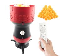 XEEAOFE Machine à Ping Pong Portable avec Contrôle sans Fil, Capacité 90 Balles, Personnalisation Effet/Vitesse pour Entraînement Solo & Coaching