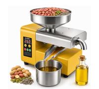 XEEAOFE Presse à Huile 1000W, Extracteur à Chaud Et à Froid 104-572 °F