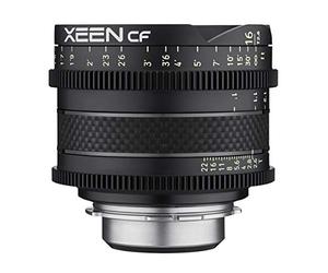 XEEN CF Cinema 16 mm T2,6 Sony E Mount Plein Format - Objectif Cine-Objectif Professionnel - Cylindre de lentille en Carbone - Extrêmement Compact et particulièrement léger, Noir