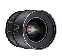 XEEN CF Cinema 35 mm T1,5 Sony E Mount Plein Format - Objectif cine-Professionnel - Cylindre en Carbone - Extrêmement Compact et particulièrement léger, Noir, 22858