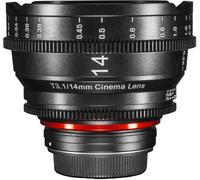 XEEN Cinéma 14mm T3,1 Canon EF – Objectif vidéo plein format, mise au point manuelle, résolutions élevées, bagues Follow Focus