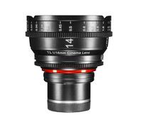 XEEN Cinéma 14mm T3,1 Sony E – Objectif vidéo plein format, mise au point manuelle, résolutions élevées, bagues Follow Focus