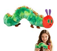 XEERUN Chenille Nimmersatt - 27 cm - Petite chenille en peluche douce - Confortable et douce - Cadeau d'anniversaire pour enfants garçons et filles