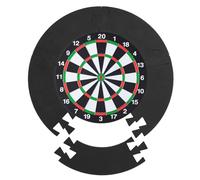 XEERUN Tour de Cible Flechette, Anneau de Protection Accessoire Flechette, Contour de Cible de Fléchettes en EVA Durable et Léger, Anneau de Protection Mural pour Toutes les Cibles de Taille Standard