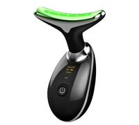 Red-Light-Therapy-for-Face, Masseur de visage électrique portable avec LED 7 couleurs (blanc)