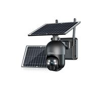 Xega Caméra de Sécurité Extérieure 2K 3G/4G LTE à Énergie Solaire【2 Panneaux】PIR, Vision Nocturne, Audio, Carte SIM Incluse G