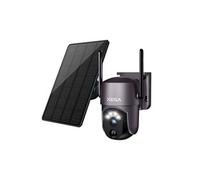 Xega Caméra de sécurité Solaire extérieure sans Fil 2K PTZ Wi-FI Vision Nocturne Couleur PIR-AI Détection Humaine