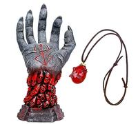XehCaol Berserk Chaîne Main de Dieu Figurine Berserk Merch Anime Collier Figurine Halloween Cosplay Accessoires Décoration Maison (main)