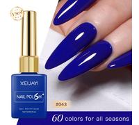 XEIJAYI Ensemble de vernis à gel pour ongles soak off UV LED 1 pièce 15ml: créez des œuvres d'art faisez-le vous-même avec du vernis à gel mousse coloré pour salon de manucure à domicile ABS