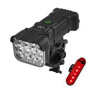 XEILLO Éclairage Avant Cyclisme pour Canyon Grail Spectral,Lumiere Velo Avant Lumière Velo Phare Lampe Frontale Vélo Lumières Vélo Feu,Black B