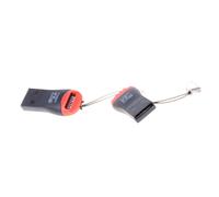 XEjU 2Pcs Memory Card Reader Adapters To USB 2.0 Adapter For Mini SD SDHC SDXC TF