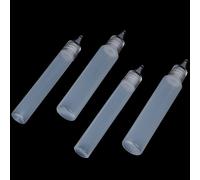 Xeju 2pcs Reuse Plastic Glue Applicator Needle Squeeze Bottle For Diy Craft Tool