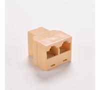 XEjU 2X DZ517 RJ45 6 Ethernet cable LAN Port 1 to 2 Socket Splitter Connector Adapter