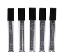 Xeju 30pcs/5boxes 2b Mechanical Pencil Lead Refill Hard Smooth Black Practical