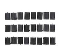 Xeju 50pcs Mini Car Self Adhesive Wire Cable Clips Rectangle Tie Sticker Cord Holder