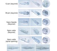 Xeju Aiguille Électrique Micro Aiguille À Baïonnette Micro Aiguille 3/9/12/36 Nano Indolore