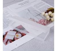 Xeju Clear Plastic Pencil Case Pen Box Kids Stationery Office School Supplies Boxes