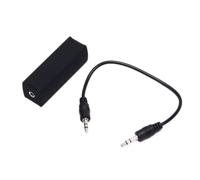 XEjU Ground Loop Noise Filter Isolator 3.5mm Cable For Home Stereo Car Audio System