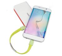 XEjU Micro USB To USB Cable Bracelet Charger Data Sync Cord Wristband Charging