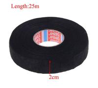 Xeju Tesa Tape 51608 Adhesive Cloth Fabric Wiring Loom Harness 25m X 19mm
