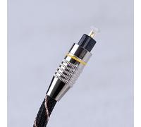 XEjU Toslink to mini plug 3.5mm digital optical audio cable spdif fiber round square